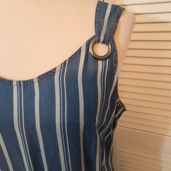 Appraisal Nautical stripe lightweight sundress sz 12 NWT *2 - Picture 5 of 7